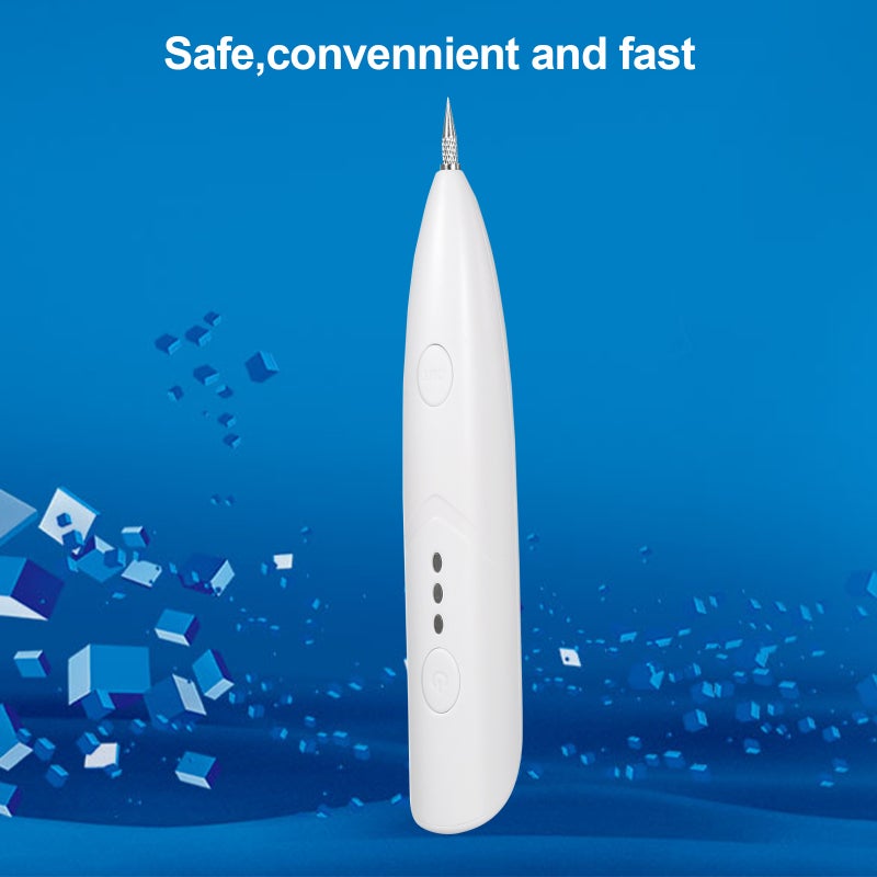 YP30 Mini Freckle Pen USB Charging Beauty Pen Moles Spots Tattoos Remover White - Image 4