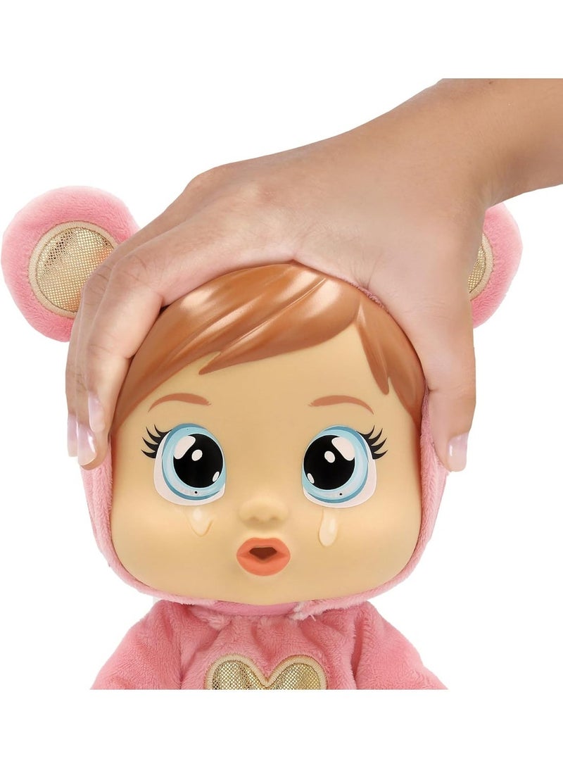 Cry Babies Loving Care Nina Baby Doll – Cries Real Tears with Soft Pyjamas, Bottle, Pacifier and Care Accessories Perfect for Kids - Image 2