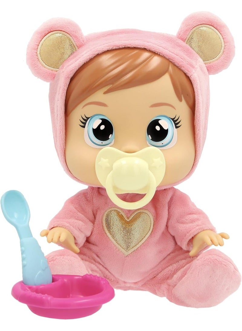 Cry Babies Loving Care Nina Baby Doll – Cries Real Tears with Soft Pyjamas, Bottle, Pacifier and Care Accessories Perfect for Kids - Image 3