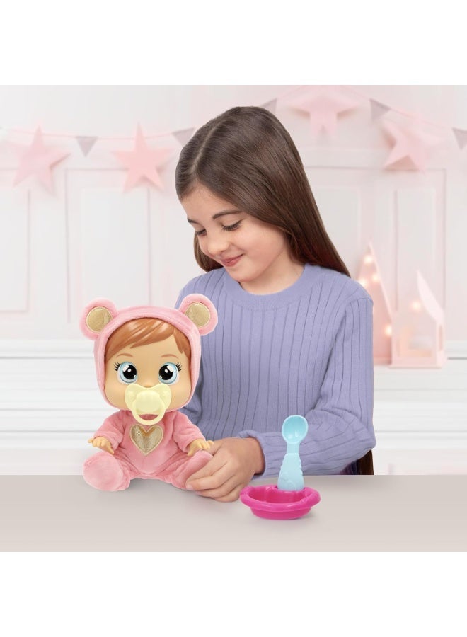 Cry Babies Loving Care Nina Baby Doll – Cries Real Tears with Soft Pyjamas, Bottle, Pacifier and Care Accessories Perfect for Kids - Image 4