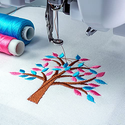 Seneme No Show Mesh Machine Embroidery Stabilizer Backing 12" x 50 Yd/roll - Seneme Light Weight 1.8 oz Poly Mesh Cut Away Stabilizer for Machine Embroidery, Hand Sewing, Hoop & Stitch - Image 4