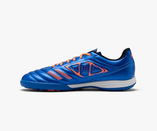 KELME Kids Indoor Soccer Shoes, Youth Futsal Turf Cleats, Boys Girls Football Baseball Softball Sneaker, Blue, Size 13 Little Kid - Image 4