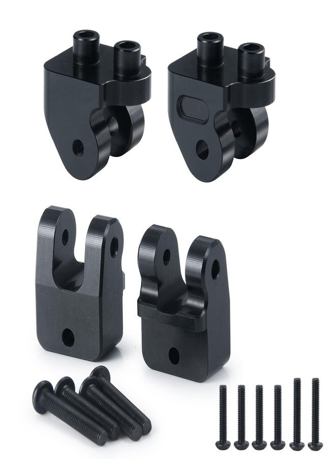 WEFEINO Aluminum Alloy Rear Upper/Lower Fixing Mount Upgrades Parts for Losi 1/10 Baja Rey RC Car Buggy Accessories (#Rear Upper+Lower Mount) - Image 1
