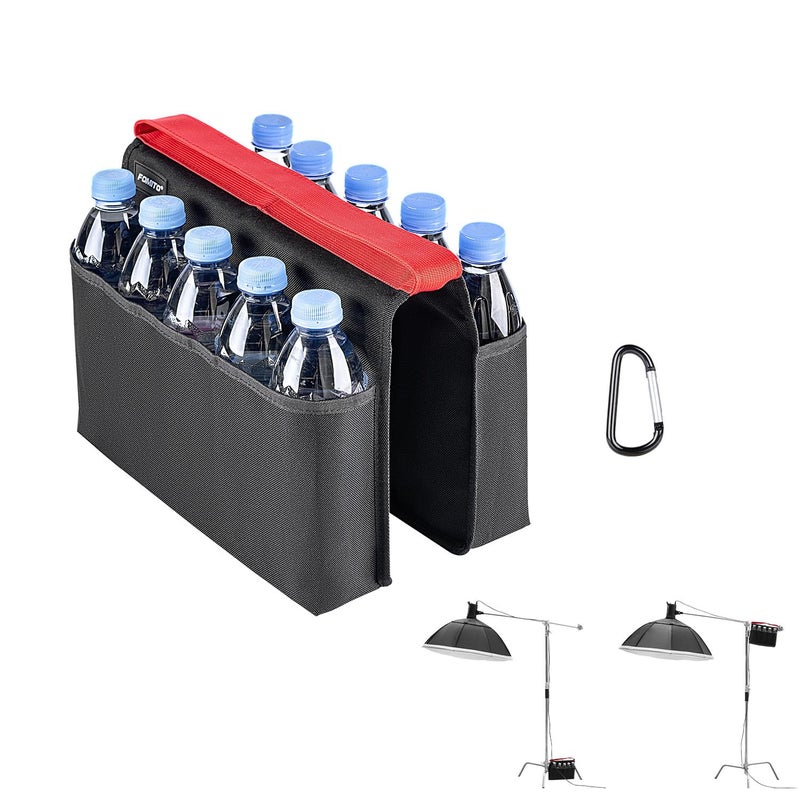FOMITO MultiPocket Carry Weight Bag Replace HeavyDuty Sandbag Quick Adjust Counterweight for Photography Light Stand Tripod Light Source Microphone - Image 2