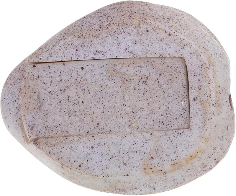 صندوق تخزين زخرفي داخلي وخارجي للمكتب والحديقة لمفتاح محاكاة حجرية واقعية - Image 2