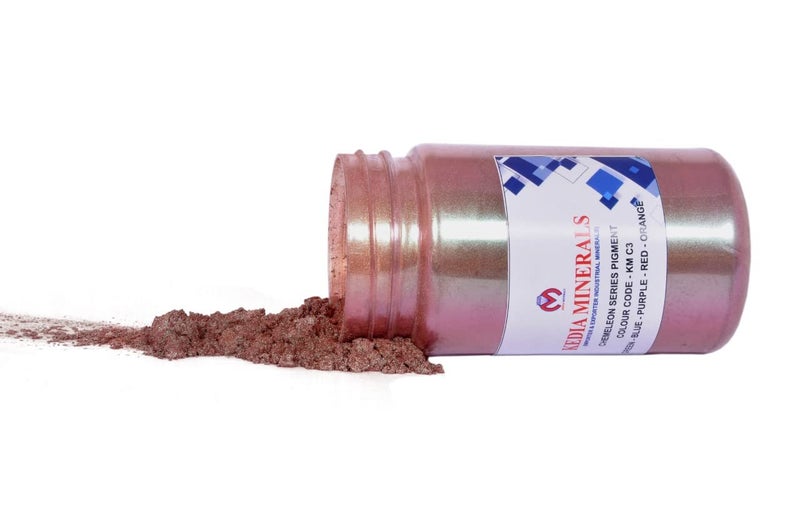 KEDIA Kedia C3 Chameleon Mica Powder Color Shift Pigment Powder Color Changing Pigment Powder for Epoxy Resin Painting Bath Bombs Candle Making Slime Coating 10 gmjar - Image 2