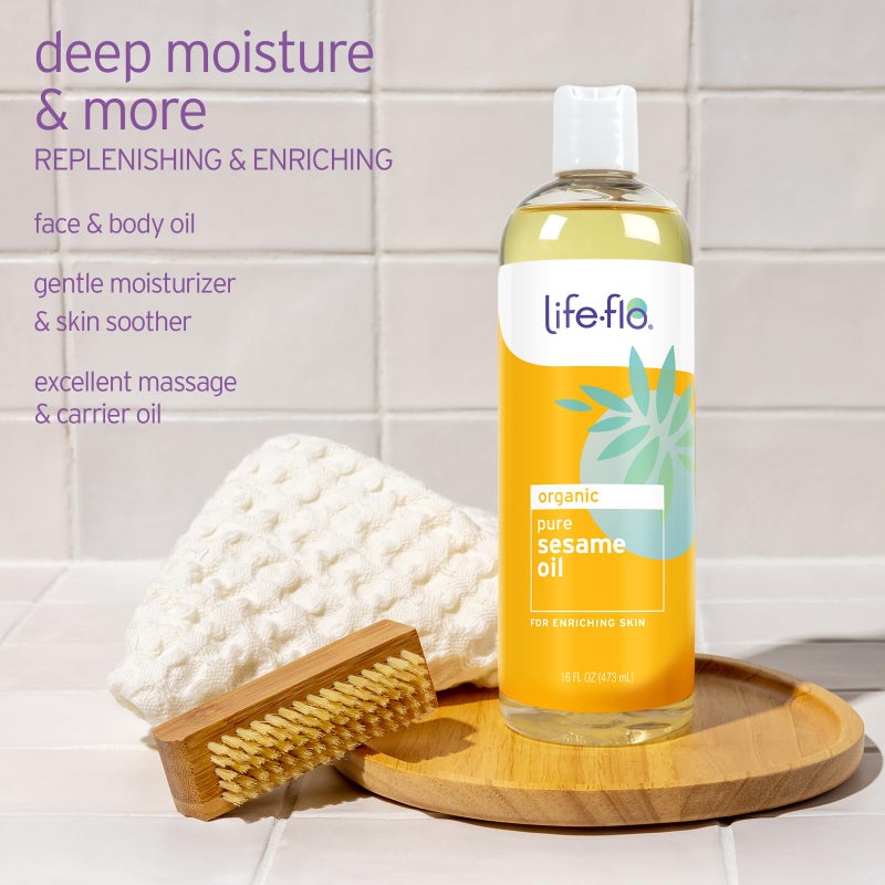 لايف-فلو زيت سمسم نقي معصور على البارد - Image 3