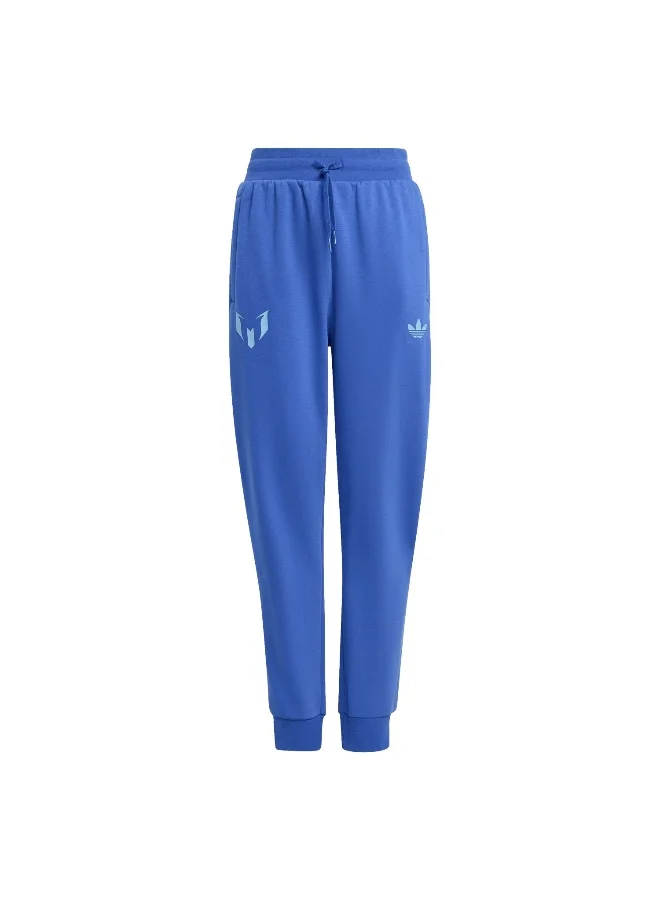 adidas Messi Pants Blue Football Pants For Junior 5-6Y