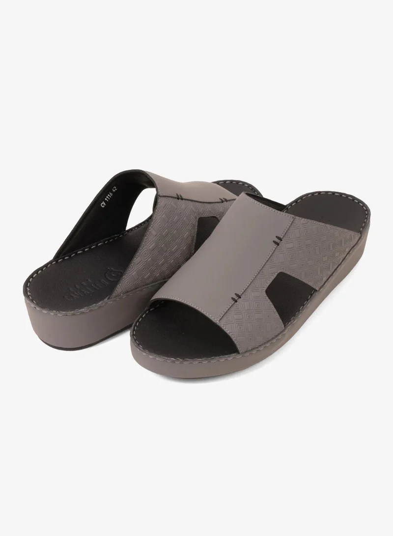 UOMO Cavalier UOMO CAVALIER MEN'S ELITE COMFORT ARABIC SANDALS GREY