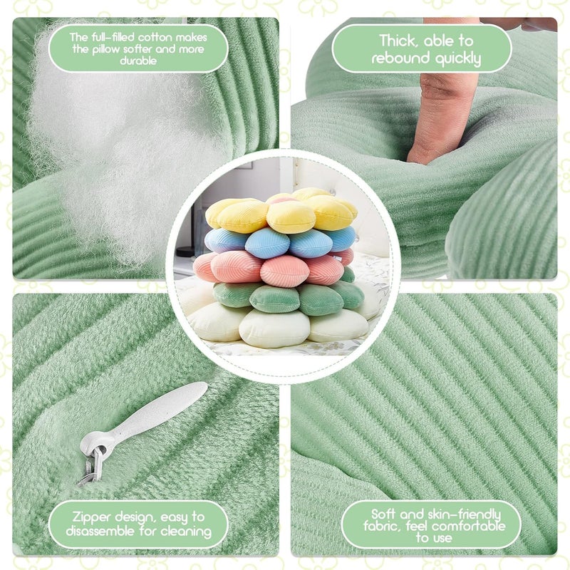 Yulejo وسادة يوليجو على شكل زهرة ديزي - Image 3