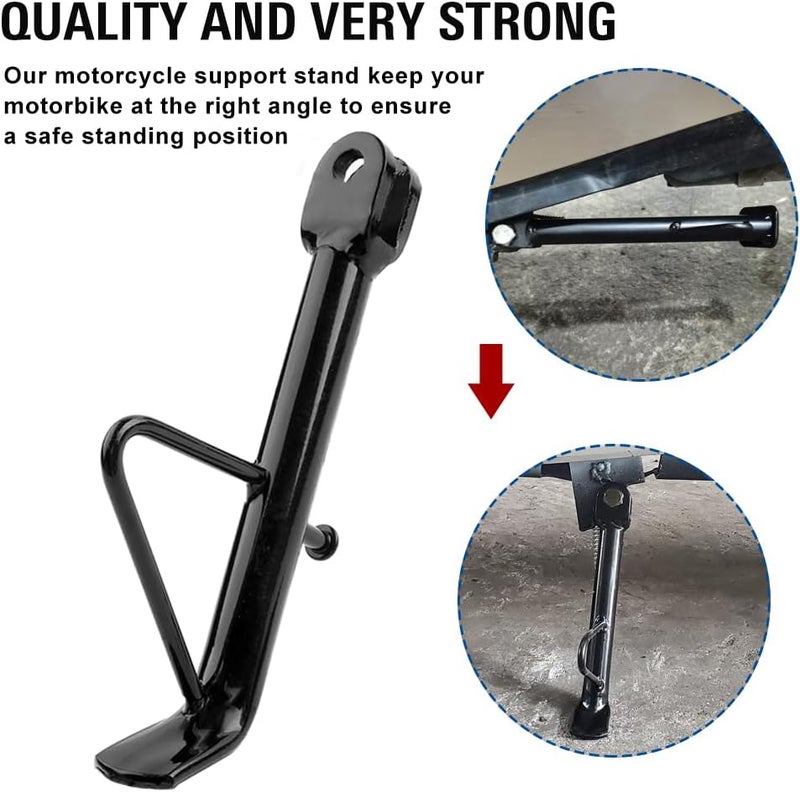 Three T 16cm Universal Motorcycle Kickstand Foot Side Stand Support For ATV Pit Dirt Bikes Off-road Vehicles Scooter E-Bike - Image 4