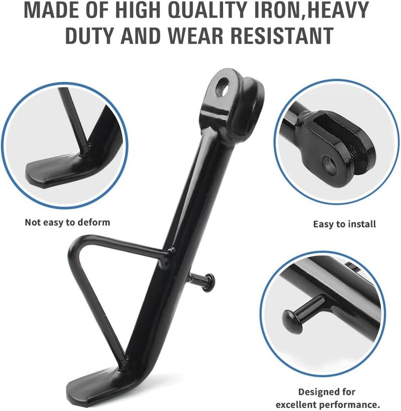 Three T 16cm Universal Motorcycle Kickstand Foot Side Stand Support For ATV Pit Dirt Bikes Off-road Vehicles Scooter E-Bike - Image 3