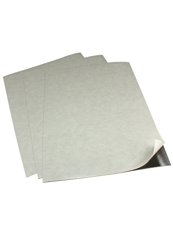 LITKO Flexible Steel Vinyl Magnetically-Receptive Sheet | 0.025in Thick | Letter Size 8.5x11 inch | Adhesive Backed Peel and Stick (3) - Image 1
