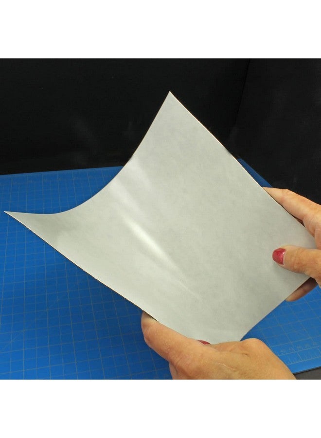 LITKO Flexible Steel Vinyl Magnetically-Receptive Sheet | 0.025in Thick | Letter Size 8.5x11 inch | Adhesive Backed Peel and Stick (3) - Image 4