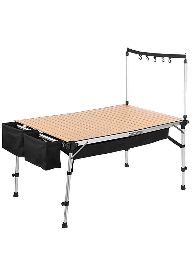 Manful Lightweight Portable Folding Camping Table, Perfect for Outdoor Adventures  - Image 1