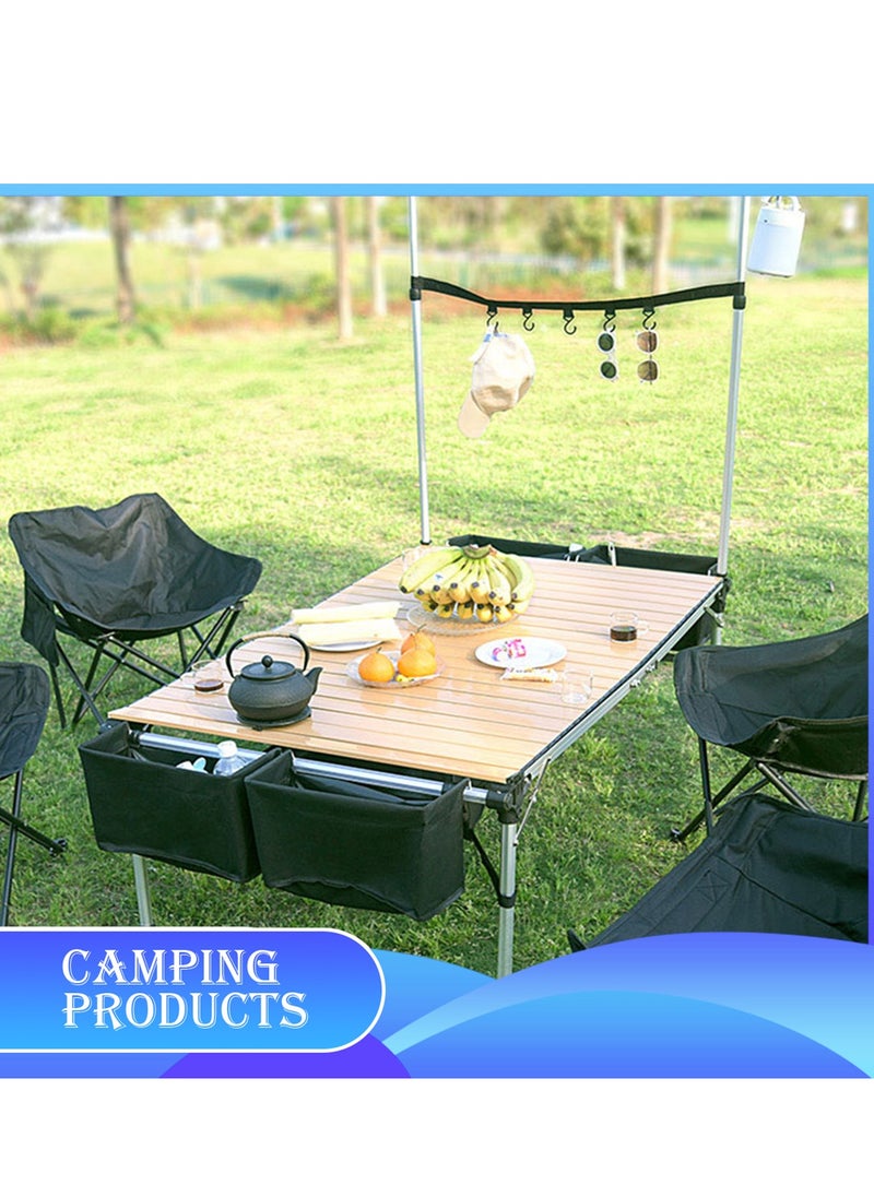 Manful Lightweight Portable Folding Camping Table, Perfect for Outdoor Adventures  - Image 2