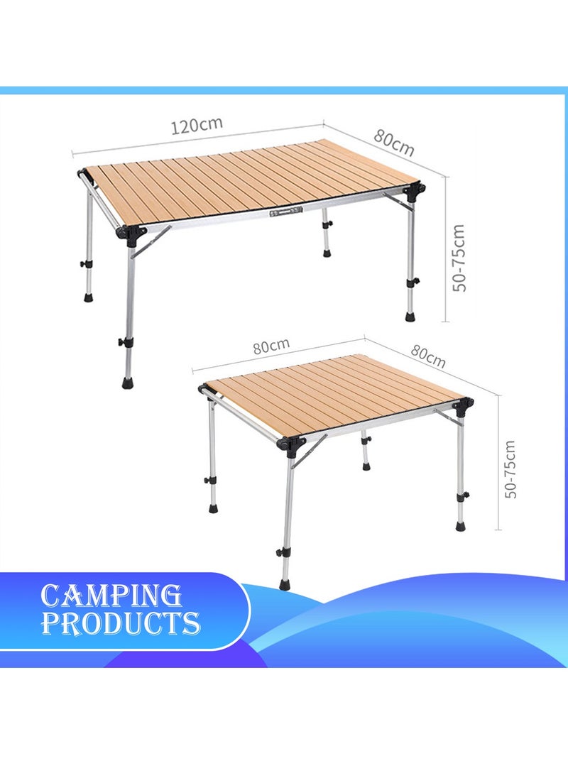 Manful Lightweight Portable Folding Camping Table, Perfect for Outdoor Adventures  - Image 3