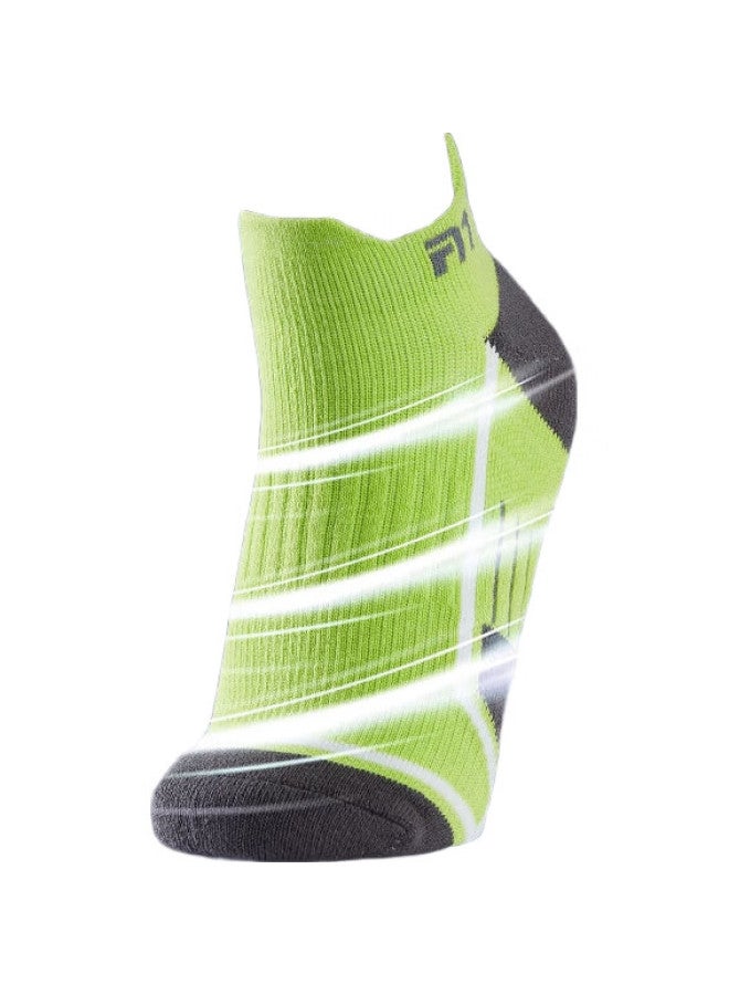 TAAN Badminton Socks With Thick Terry Cotton Bottom, Running Fitness Boat Socks, T525 Blue, 3 Pairs - Image 3