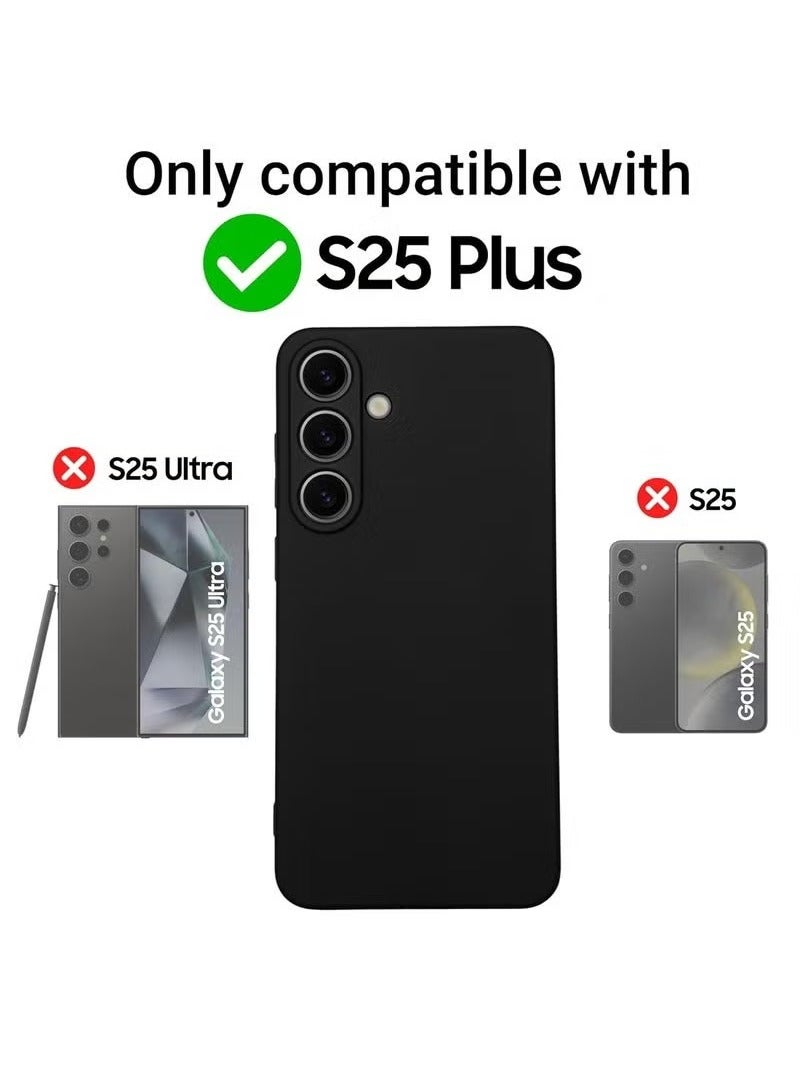 ELTRAZONE Samsung Galaxy S25 Plus Liquid Silicone Case with Shockproof Bumper, Full-Body Protection, Anti-Fingerprint and Scratch-Resistant Design, and Soft-Touch Slim Cover for 6.7-Inch Phone - Image 2