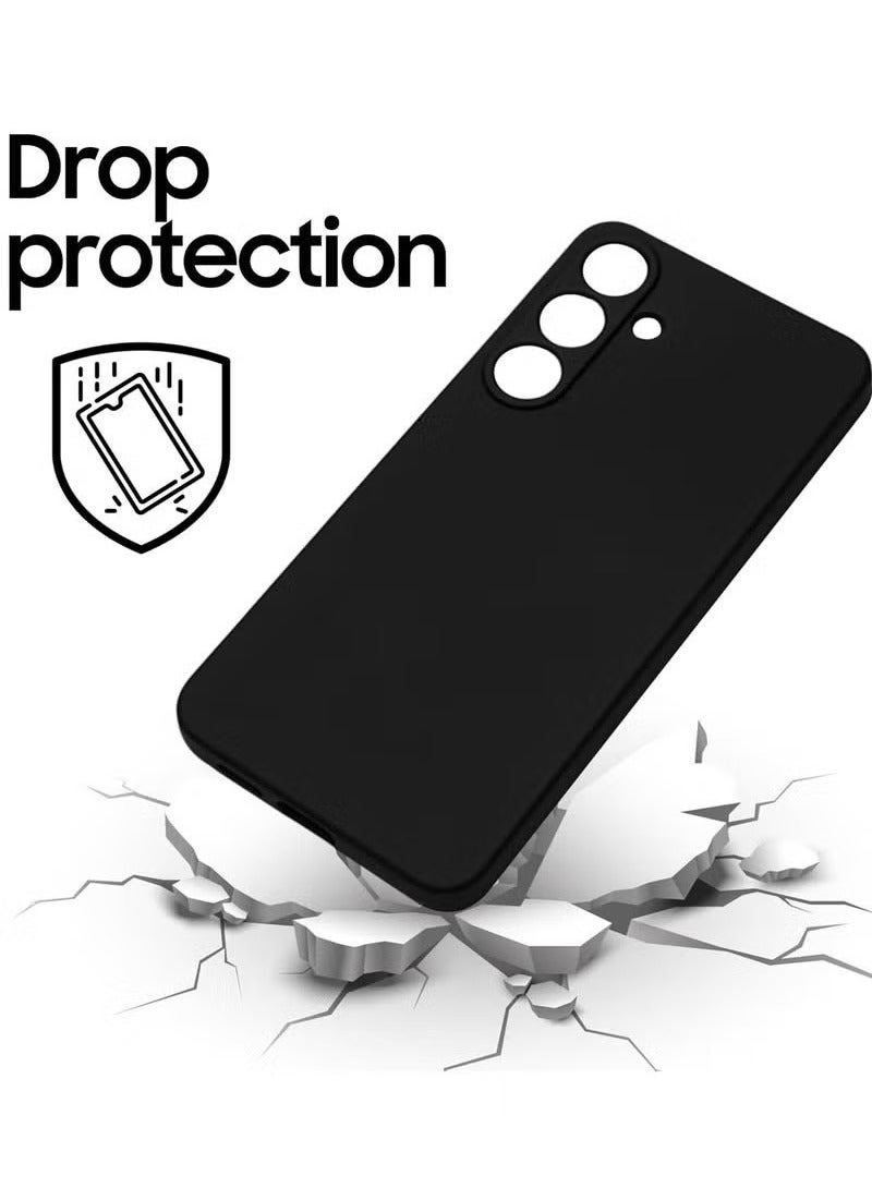 ELTRAZONE Samsung Galaxy S25 Plus Liquid Silicone Case with Shockproof Bumper, Full-Body Protection, Anti-Fingerprint and Scratch-Resistant Design, and Soft-Touch Slim Cover for 6.7-Inch Phone - Image 4