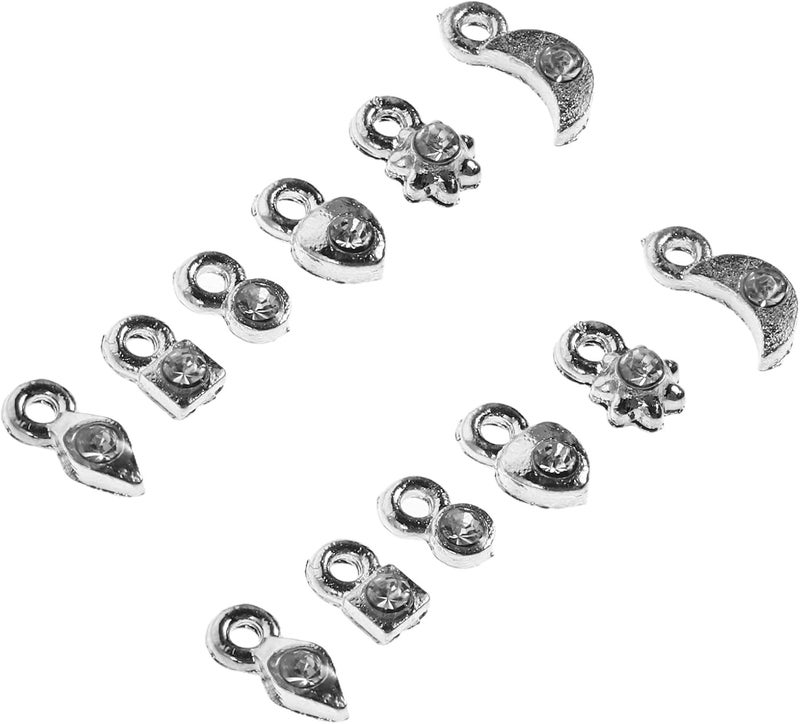 Nail Art Charms and DIY Nail Accessories 2 Sets for Manicure Home and Salon Use - Image 1
