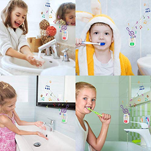 LUXSWAY Kids Musical Timer for Teethbrushing with 3 Level Volume, 20 Seconds Handwash Timer and 2 Minutes Teeth Brush Musical for Kids Training, Battery Powered Indicator LED Light - Image 4
