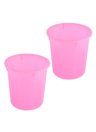 Urbane Home Dustbin Open Dustbin Plastic Garbage Dustbin Dustbin for Kitchen Dustbin for Bathroom Office Dustbin Plain Sada Dustbin 5 LTR Pack of 2 Pink - pzsku/Z1F52EBC09EE7691036E8Z/45/1748244630/d3c180b1-9f9b-4132-8e32-9b77ba3a2a5c