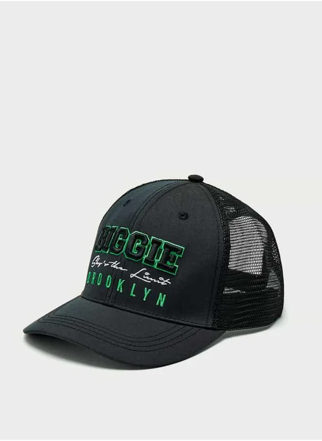 اس بي كاركترز Biggie Embroidered Cap with Snap Back Closure