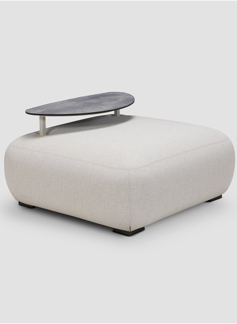 AL HUZAIFA FURNITURE Olala Outdoor Stool With Attached Table  - Image 2