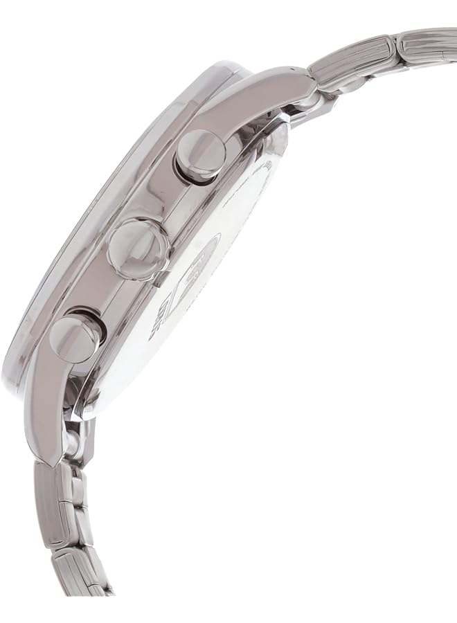 لوراس Rm329Ex9 ساعة رياضية كوارتز مقاومة للماء حتى عمق 100 متر كرونوغراف مقياس سرعة الدوران من الفولاذ المقاوم للصدأ باللونين الفضي والأزرق - Image 3