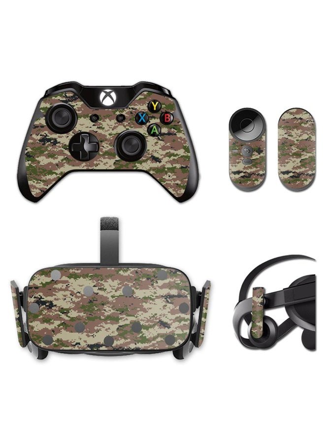 MIGHTY SKINS MightySkins Skin Compatible with Oculus Rift CV1 wrap Cover Sticker Skins Urban Camo - Image 1