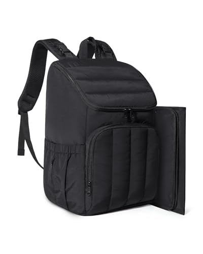 BAGSMART Diaper Bag Backpack Large Baby Diaper Bag Quilted Puffy Baby Bag for Mom with Quickaccess Insulated Pockets Lightweight Versatile Travel Backpack - Image 1