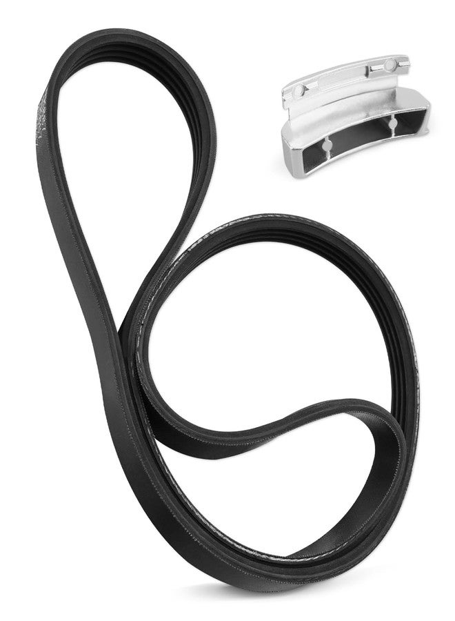 Quaneguzy 12658178 Air Conditioning Compressor Belt Kit with Tool Fit for Chevrolet Silverado/Suburban/Tahoe,Fit for Cadillac Escalade, Fit for GMC Sierra/Yukon - Image 1