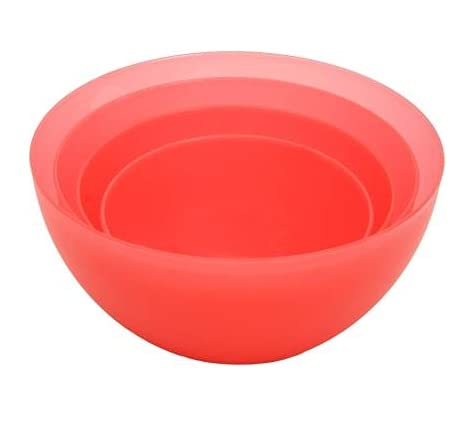 pass pass Multi-Purpose Plastic Mixing Bowls – Pack of 4 (Color May Vary) - Image 3