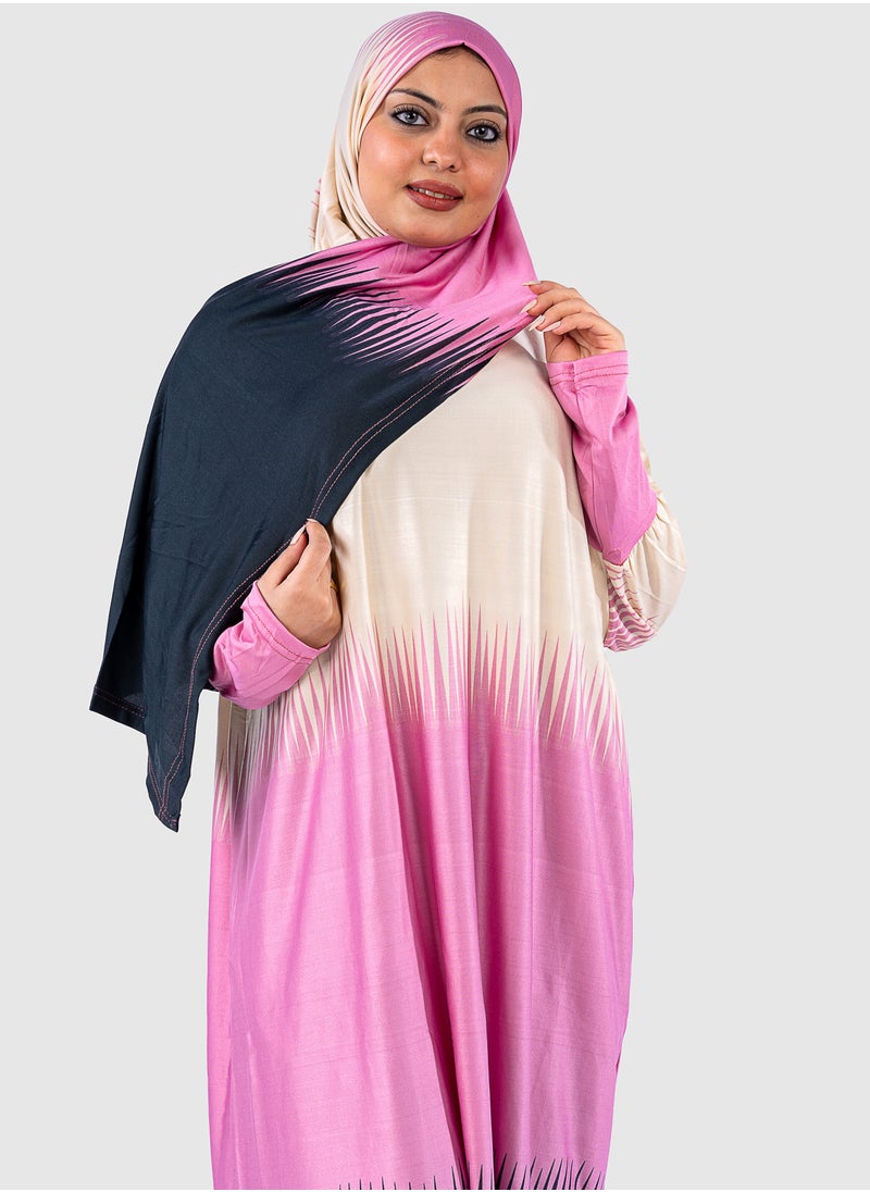 ARTLOOK - Comfortable Long Sleeve Maxi Praying Dress - Image 1
