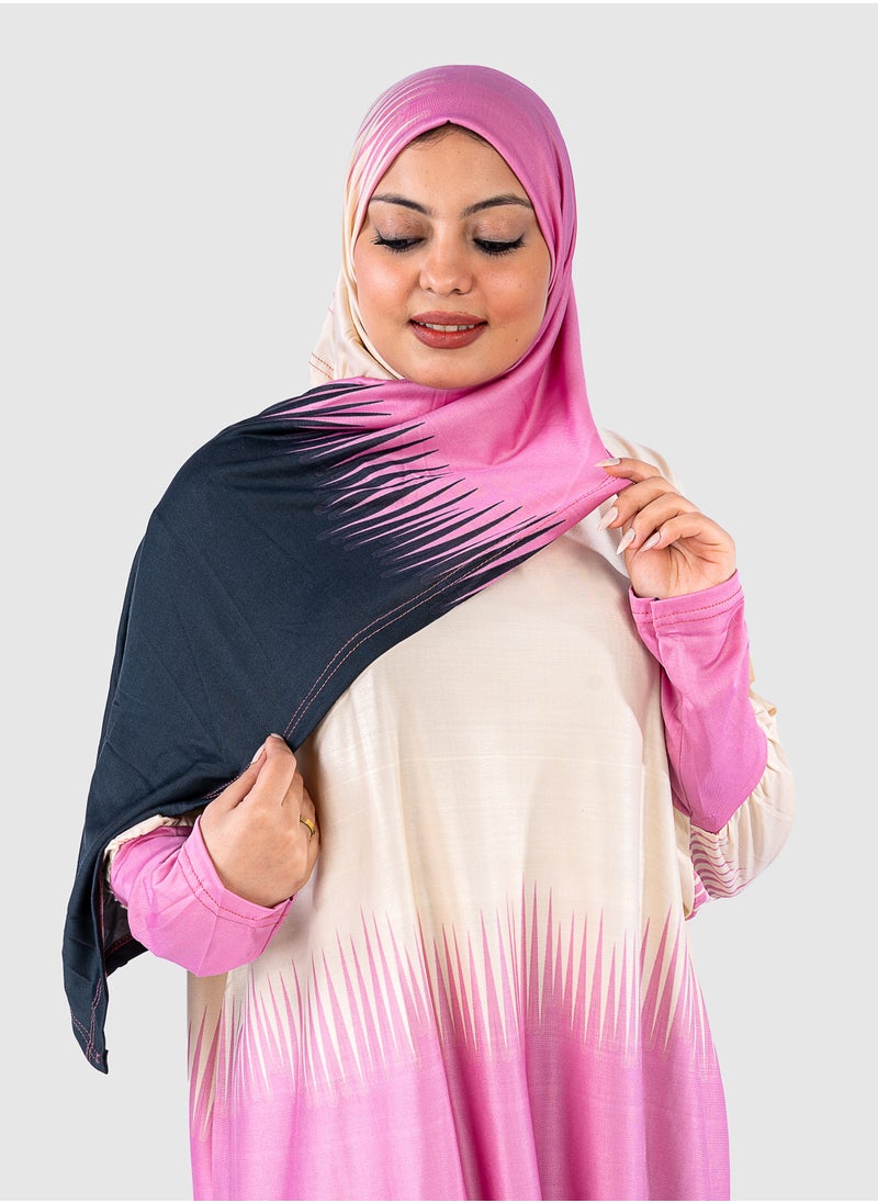 ARTLOOK - Comfortable Long Sleeve Maxi Praying Dress - Image 1