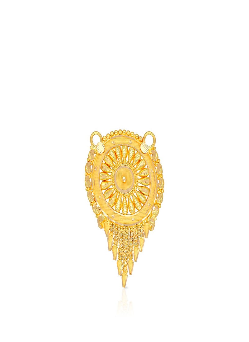 Malabar Gold and Diamonds - 22 Carat 916 Purity Yellow Gold Pendant TN4142617Y For Women - Image 1