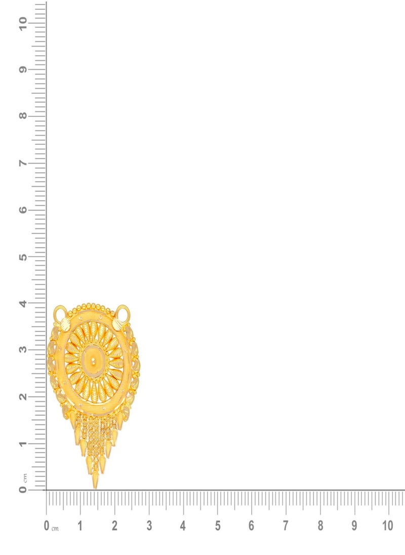 Malabar Gold and Diamonds - 22 Carat 916 Purity Yellow Gold Pendant TN4142617Y For Women - Image 1