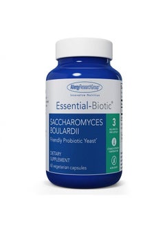 Allergy Research Group Essential-Biotic Saccharomyces Boulardii - GI Health Probiotic - 60 Vegetarian Capsules 