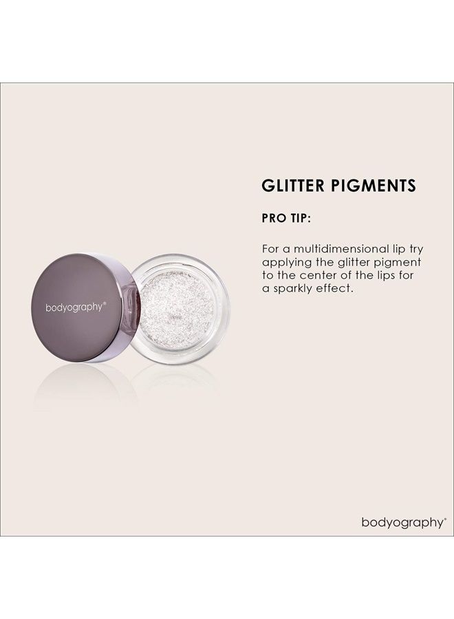 Bodyography Glitter Pigments (Bubbly): High Shine Glitter Shadow | Gluten-Free, Cruelty-Free - Image 5