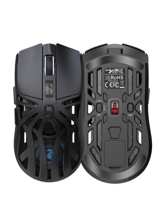 Wireless Gaming Mouse, Lightweight 10000 DPI Digital Screen Programmable Silent Tri-Mode Bluetooth/2.4G/USB-C Wired Ergonomic Gamer Mouse with Side Buttons for PC Laptop Computer Mac Gift,RGB Light - pzsku/Z1F53C43A222DD938DFC9Z/45/1744104086/1504d262-bd6b-400c-9b31-4ab442c9bcbf