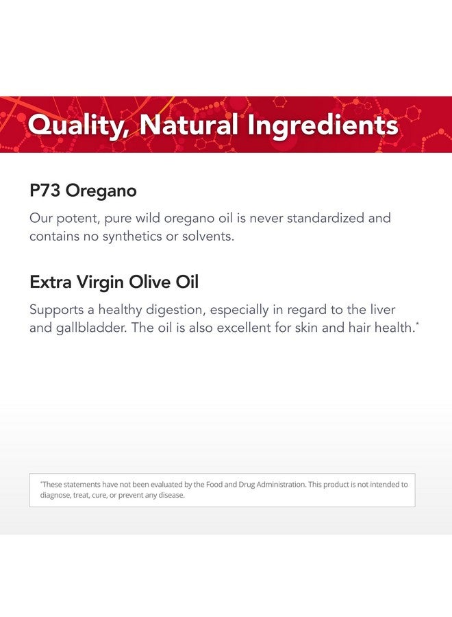 Physician's Strength Wild Oregano Gels Extra Strength - 120 Gelcaps - 100% Wild P73 Oil of Oregano - Non-GMO - 120 Servings - Image 4