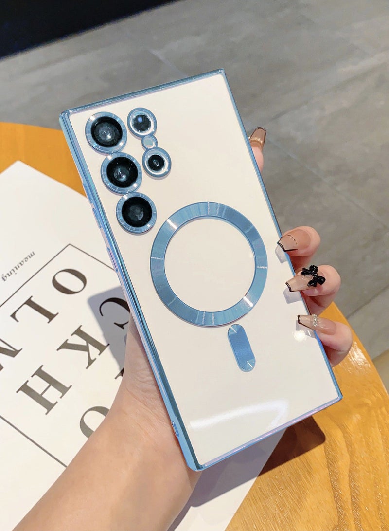 Samsung Galaxy S22 Case, Slide Camera Cover, Built in Rotate Ring Kickstand, Heavy Duty Shockproof Protective Case