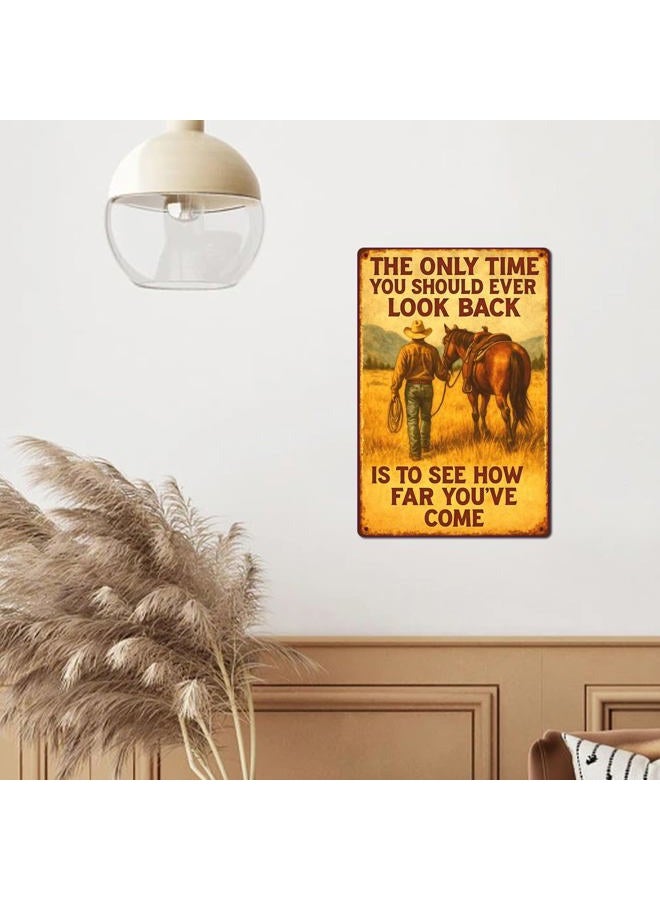 Kizbok western metal tin sign - Image 3
