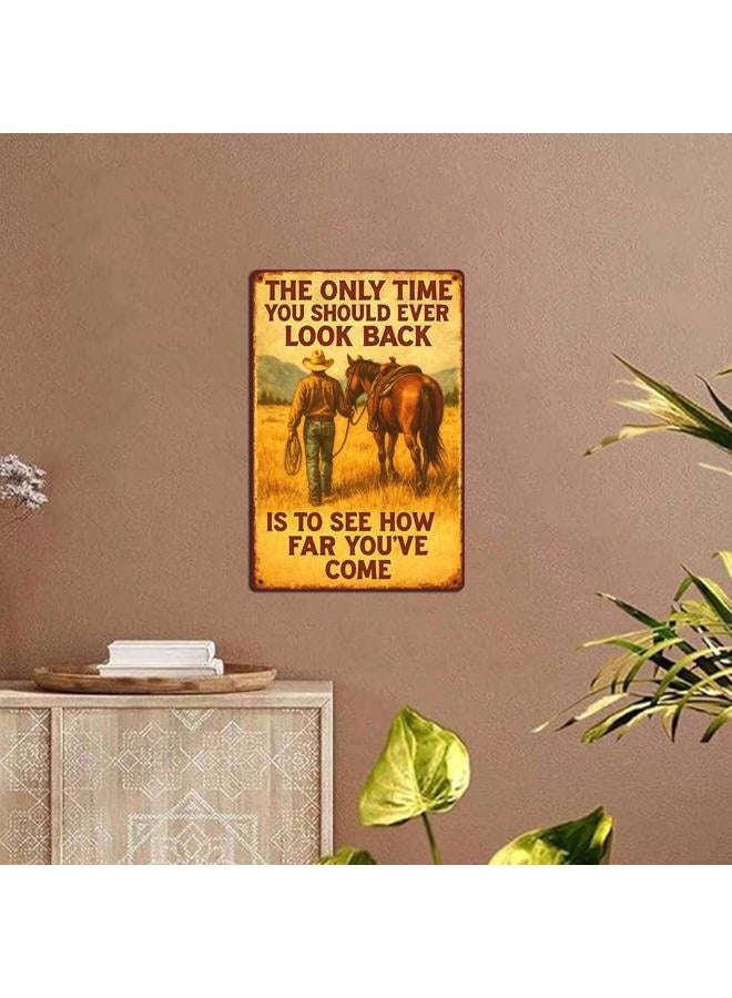Kizbok western metal tin sign - Image 2
