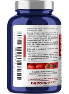 NusaPure Lycopene & Lutein Complex 50Mg Per Caps 200 Veggie Capsules (Non-Gmo & Gluten Free)  - Image 3