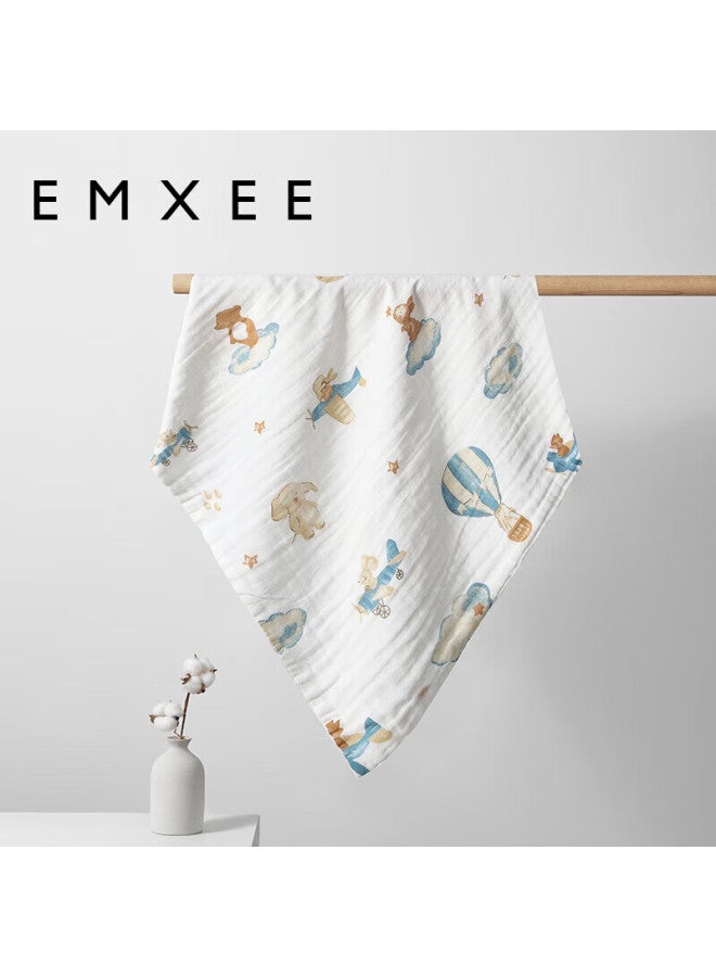 Emxee Baby Gauze Bath Towel, Ultra-soft Cotton, Spring And Summer, For Children's Bathing, 70*70cm