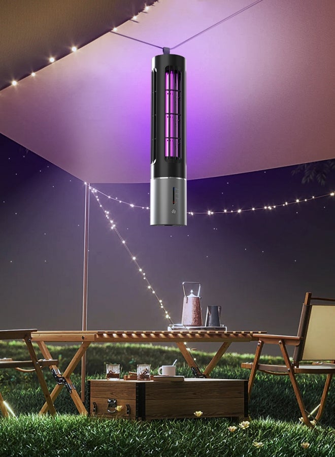 general USB recharge Mosquito Killer Electric Mosquito Repellent Led Home Commercial Indoor Floor To Ceiling Vertical Wall Mounted Kitchen Living Room Mute Non Radiation Mosquito Killer Lamp - Image 5