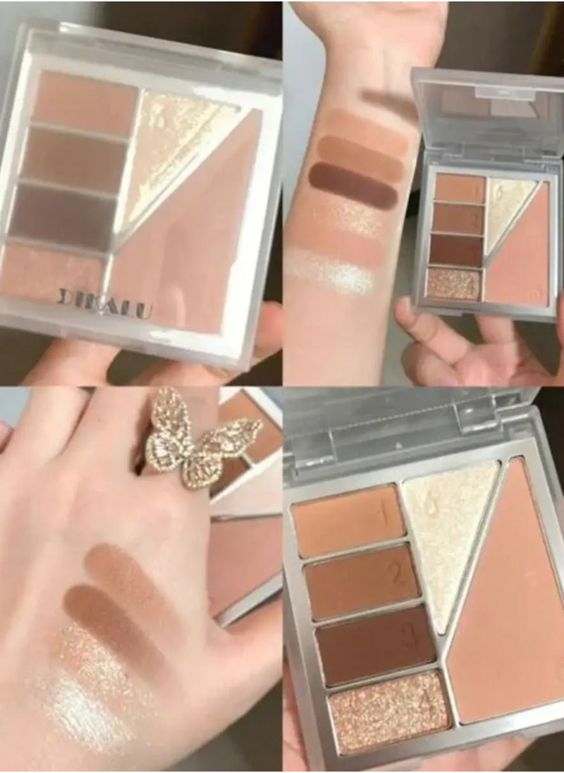 dikalu - Dikalu  Eyeshadow Palette in 6 Colors - Image 1