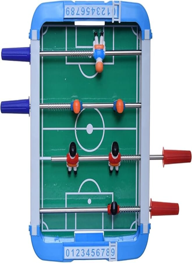 Football Table Game 2 Balls Metal 12X25X25Cm Multicolor